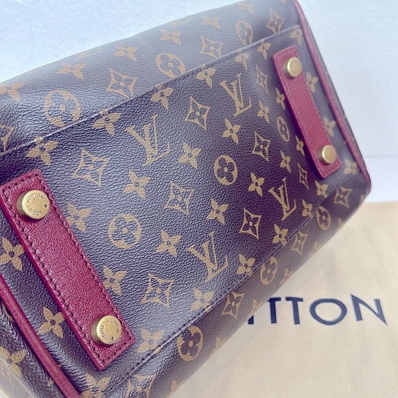LV24 Louis Vuitton Bordeaux Monogram limited edition golden arrow speedy bag. - Picture 8 of 11